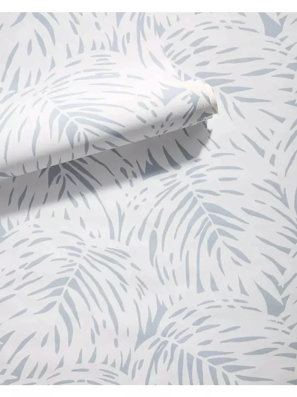 NEW Serena & Lily Palm Wallpaper-Coastal Blue